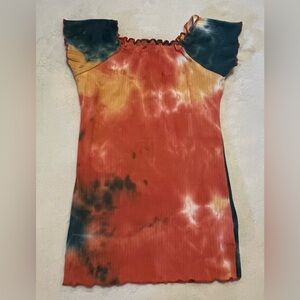 Girls tye dye dress 3t